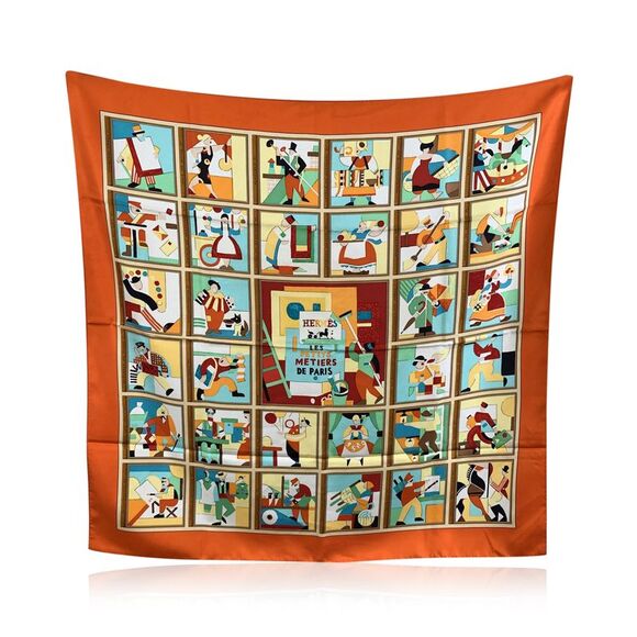 Hermes Silk Scarf Carre 90